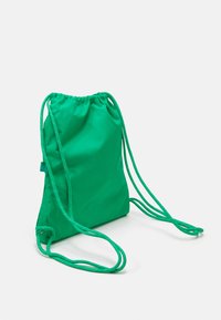 Nike Sportswear HERITAGE DRAWSTRING UNISEX - Mochila - stadium green/aquarius blue
