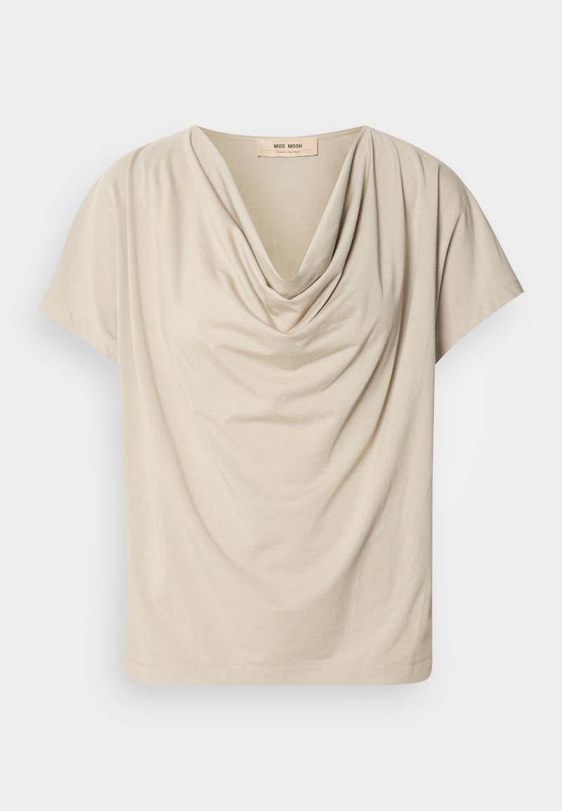 MOS MOSH T-shirt print kaki