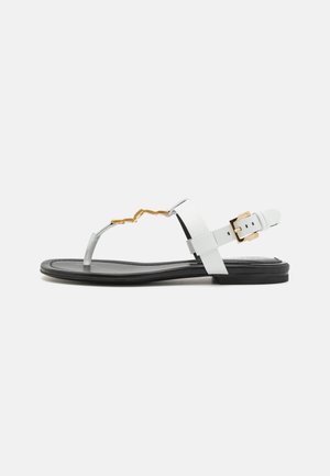 THONG - Sandalias de dedo - white