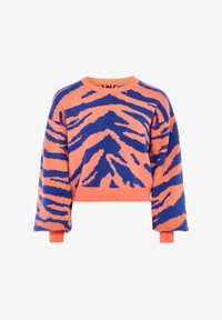 Ausgewählt, orange blau