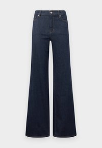 PALAZZO LONG - Flared Jeans - rinse