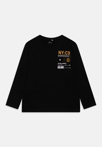 Name it NKMVAGNO LOOSE 2 PACK - Hosszú ujjú felső - black/jet stream