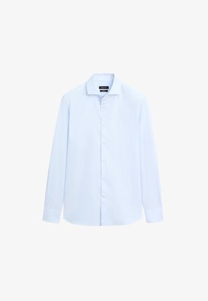 Massimo Dutti, SLIM FIT 100% COTTON SHIRT - Camicia elegante - mottled light blue
