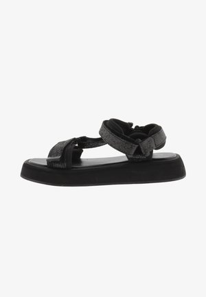 Victoria Shoes SAL TIRAS BRILLO - Sandali con plateau - black