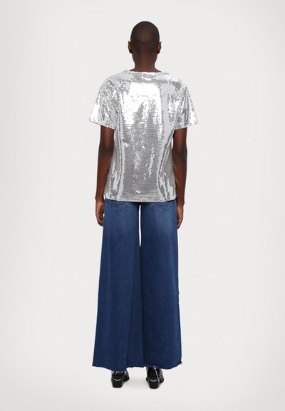 The Kooples T-shirt imprimé - silver coloured