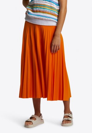 Plooirok - orange