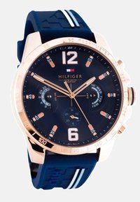 Tommy Hilfiger DECKER- 44MM - Chronograph watch - blue