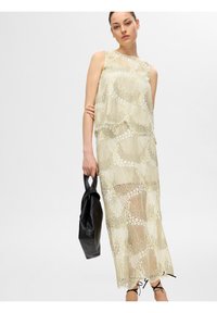SLFFELICA SKIRT - Ozko oprijeto krilo - flan