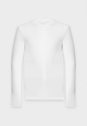 YOURTURN by Zalando, UNISEX MUSCLE FIT - Блуза с дълги ръкави - white