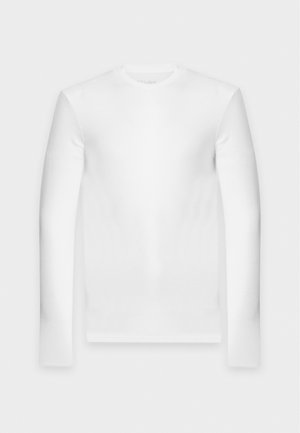 YOURTURN by Zalando, UNISEX MUSCLE FIT - Блуза с дълги ръкави - white