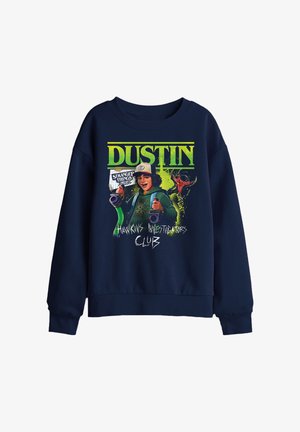 NETFLIX, STRANGER THINGS TALES FROM 85 DUSTIN UNISEX - Sweatshirt - dark blue