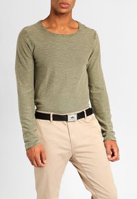 Alpha Industries BIG A BELT - Ceinture - black