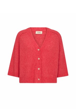Mos Mosh, MMTHORA LIZET KNIT CARDIGAN - Kardigan - watermelon