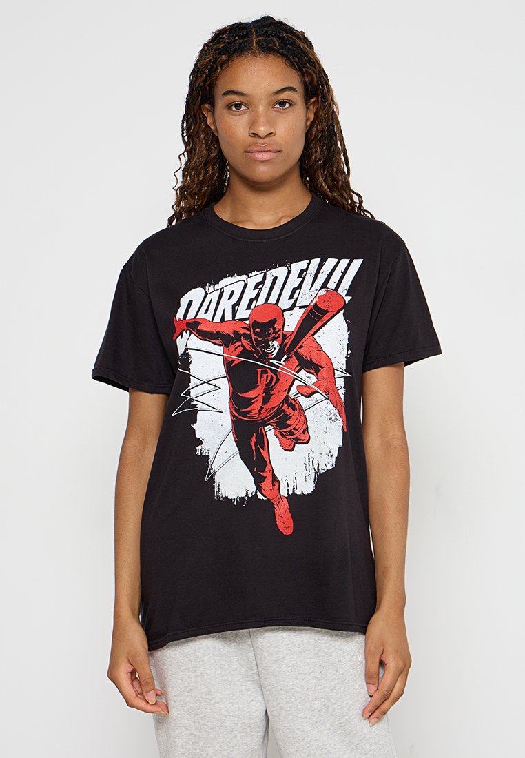 Marvel T-shirt print zwart