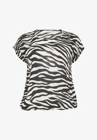 Unselected, black chalk animal print