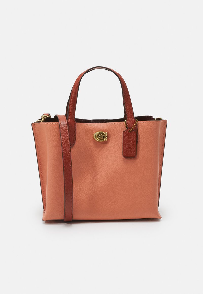 COACH WILLOW TOTE - Mala de mão - light coral multi