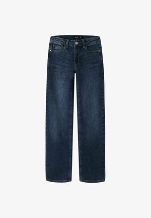 LMTD, JEANS LOW WAIST STRAIGHT LEG - Džíny Straight Fit - dark blue denim