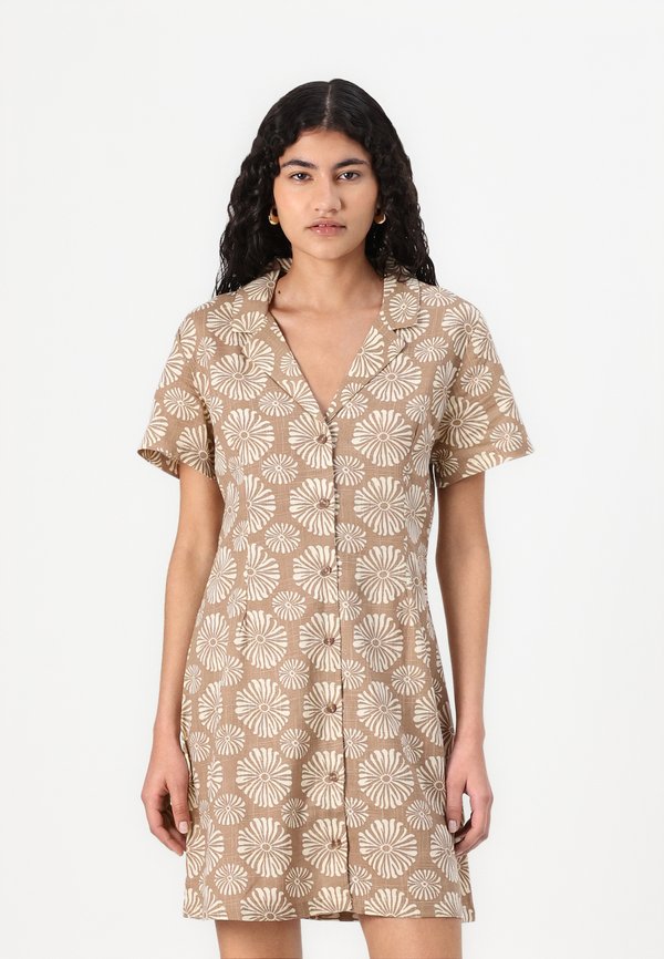 HAPPY SHINY GIRLS - Day dress - portabella