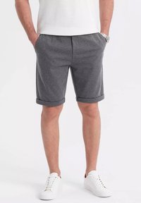 Ombre - MADE OF TEXTURED - Tracksuit bottoms - dark grey Thumbnail Image 1
