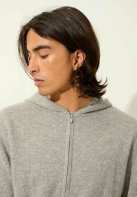 Authentic Cashmere Kofta - mottled cloud