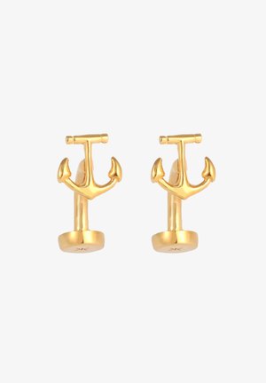 ANCHOR MARITIM - Cufflinks - gold-coloured