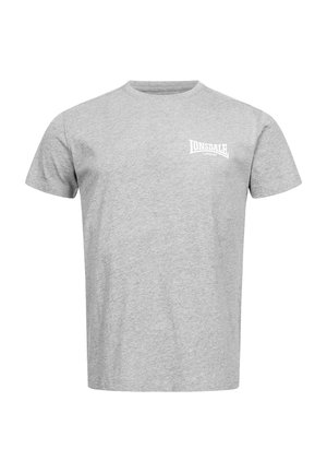 Lonsdale SCHMALE PASSFORM ELMDON - Lihtne T-särk - marl grey