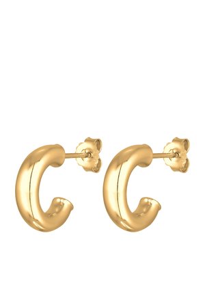 Elli BOLD MINI HOOPS - Oorbellen - gold-coloured