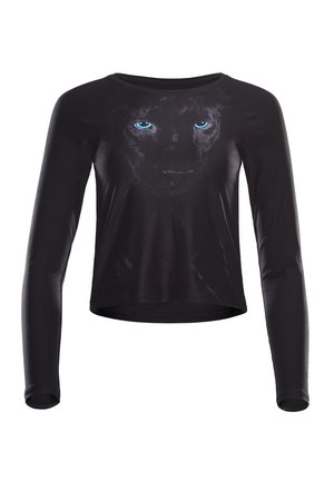 CROPPED LONG SLEEVE - Long sleeved top - panther schwarz