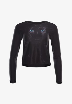 CROPPED LONG SLEEVE - Ilgarankovis viršutinės dalies drabužis - panther schwarz