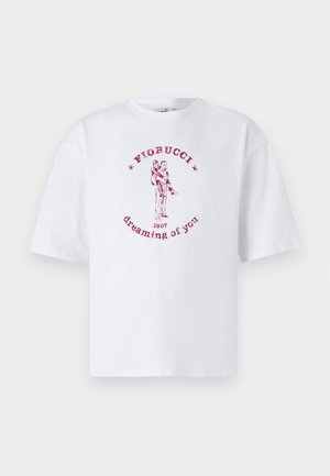 Fiorucci MEN DREAMING OF YOU PRINT RELAXED FIT UNISEX - T-shirt print - white