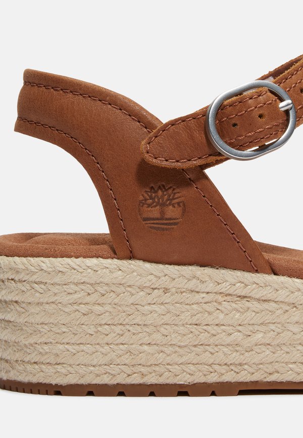 SANTORINI SUN - Espadrilles - rust full grain3