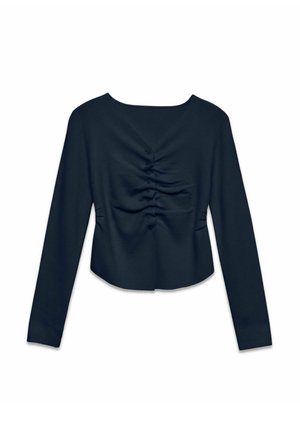Vero Moda, KNITTED PULLOVER VMROSA KNIT CARDIGAN - Gilet - navy blazer