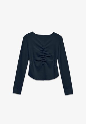 Vero Moda, KNITTED PULLOVER VMROSA KNIT CARDIGAN - Vest - navy blazer