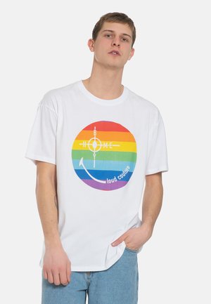 T-Shirt print - white