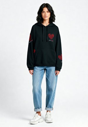 TOO SWEET PRINT HEAVYWEIGHT - Luvtröja - black