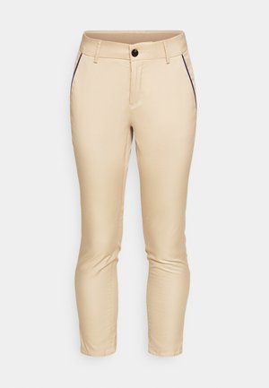 IVA 7/8 TECH PANTS - Trousers - oxford tan