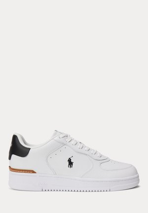 MASTERS CRT-SNEAKERS-LOW TOP LACE - Sneaker low - white/black