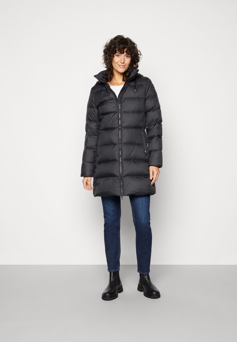 Tommy Hilfiger BAFFLE Daunenmantel black/schwarz Zalando.at