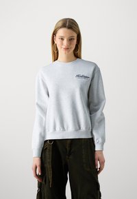 Hollister Co. SMALL SCALE LOGO CREW - Φούτερ - grey heather