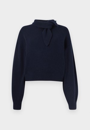 CARMEN SWEATER - Vesta - dark blue