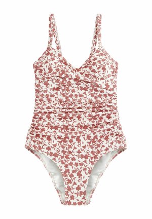 BRIGHT FLORAL SHAPE ENHANCING - Maillot de bain - rose pink ditsy floral