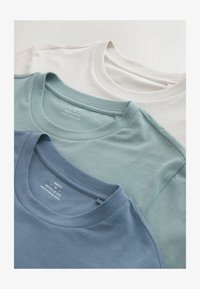 Vybráno, blue ecru white green