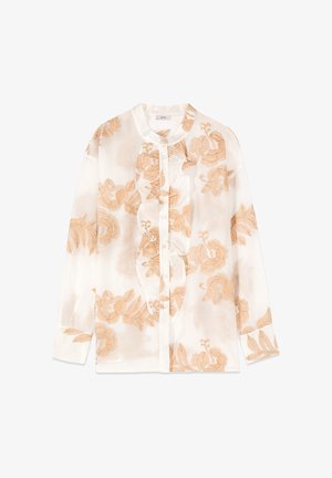 Oltre, CAMICIA CON RICAMI - Paitapusero - bianco
