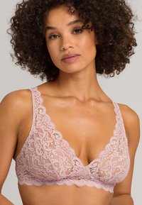 Hanro MOMENTS SOFT - Trojúhelníková podprsenka - pale pink