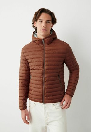 Daunenjacke - cognac