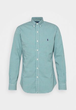 LONG SLEEVE SPORT - Košile - evergreen/white