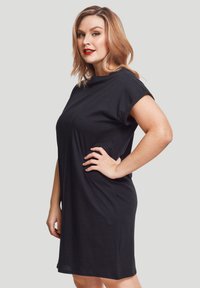 Urban Classics Girls Turtle Extended Shoulder Dress - Vestito Per Bambine E Ragazze Con Spalle Squadrate, In Morbido Cotone, Taglio Rotondo, Perfetto Per L'Estate - 4