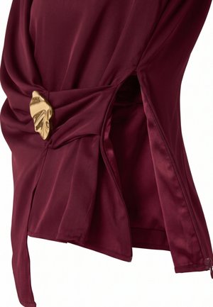 Touché Privé, DRAPED - Camicetta - burgundy