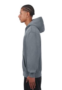 Dropsize Cipzáras pulóver - washed grey