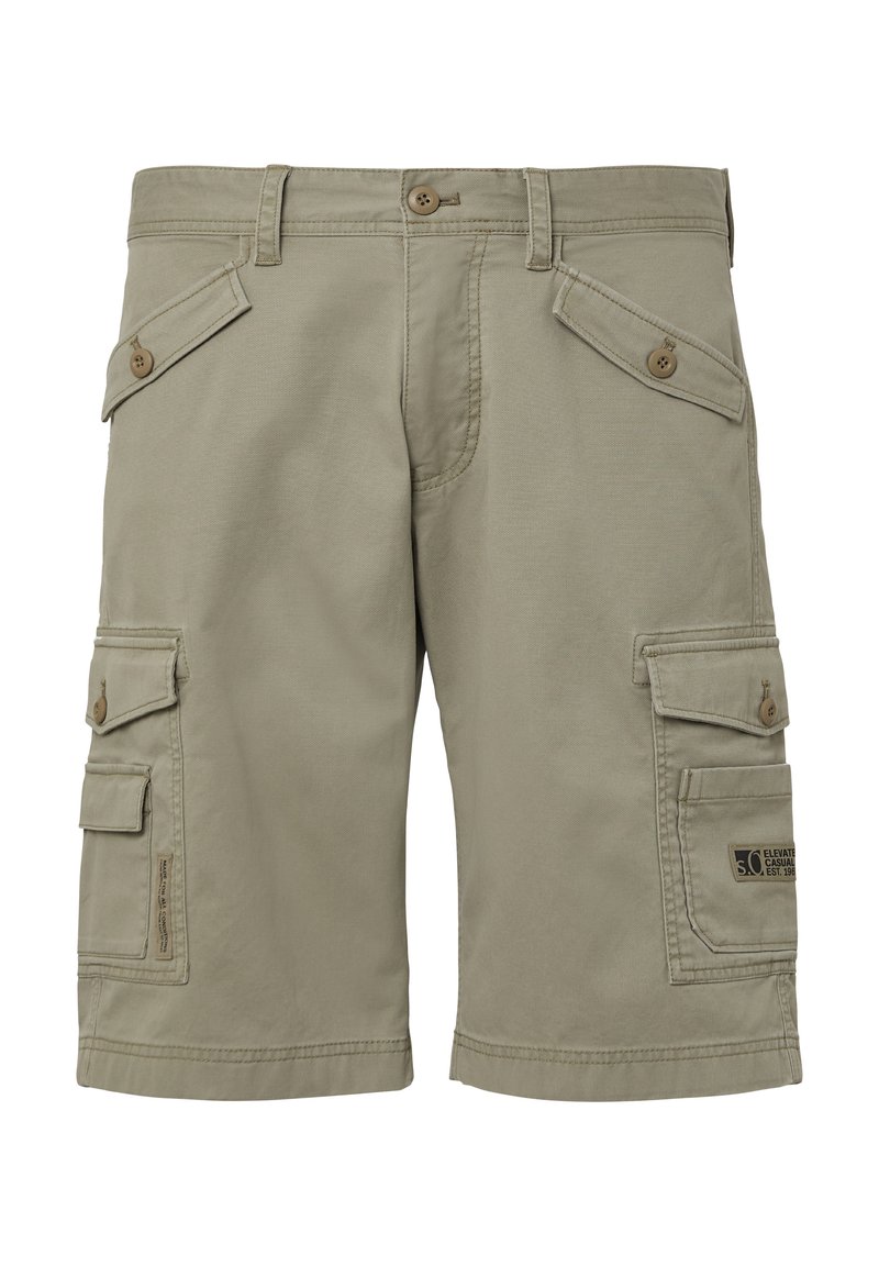 S.Oliver Baumwoll-Bermuda Relaxed Fit - Bequem Mit Cargotaschen